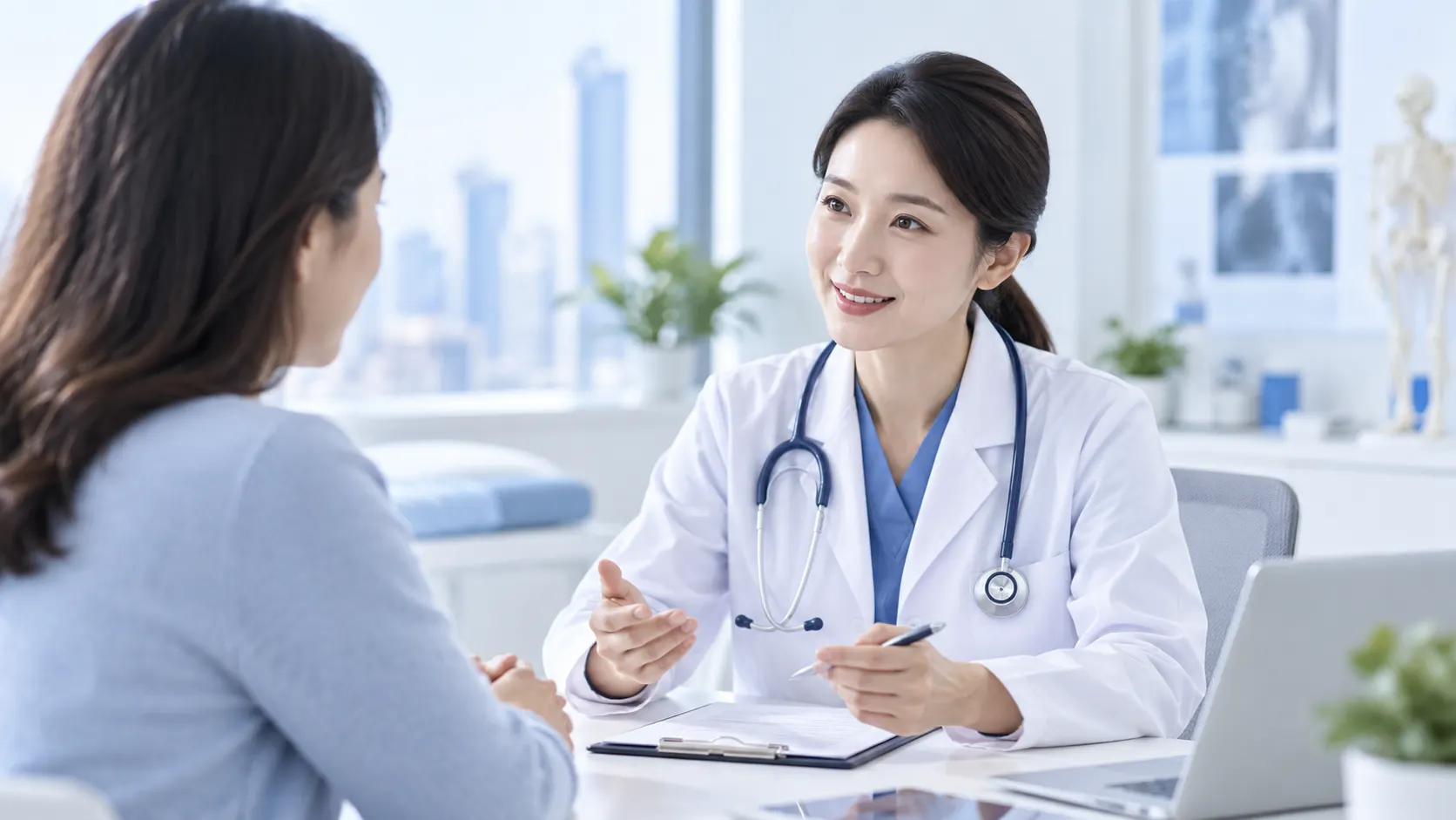 Healthcare team coordinating treatment in China
